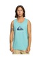 Quıksılver Quiksilver Comp Logo Tank Erkek Atlet Mavi 18614 Turkuaz