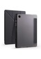 Kilifone - Galaxy Uyumlu Galaxy Tab A8 10.5 Sm-x200 2021 - Kılıf Kalem Bölmeli Stand Olabilen Origami Tri Folding Tablet Kılıfı - Siyah