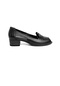 Beety By01.8402 Kadın Deri Klasik Topuklu Ayakkabı Siyah-siyah
