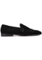 Shoetyle - Siyah Süet Deri Tokalı Erkek Klasik Ayakkabı 250-2300-795-siyah