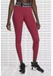 Nike Pro Mid Rise Graphic Leggings Toparlayıcı Bordo Tayt 001