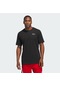 Black Adidas Erkek Basketbol T-shirt Sum Photo T Jı7121 Siyah
