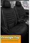 Fiat Tipo Hatchback 1990-2000 Uyumlu Kırmızı Bel Destekli Prestigo Tay Tüyü Siyah Beyaz