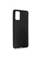 Kilifone - Samsung Uyumlu Galaxy S20 Plus - Kılıf Mat Renkli Esnek Premier Silikon Kapak - Siyah