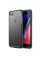 Noktaks - iPhone Uyumlu 6 Plus / 6s Plus - Kılıf Koruyucu Sert Volks Kapak - Koyu Yeşil