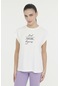 Kinetix Wl Claudıa 11p3004 4fx Beyaz Kadın Kısa Kol T-shirt 000000000101572599