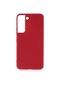 Noktaks - Samsung Galaxy Uyumlu S22 - Kılıf Mat Renkli Esnek Premier Silikon Kapak - Kırmızı