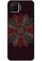 Oppo A73 Kılıf Hd Desen Baskılı Arka Kapak + Kırılmaz Cam - Mandala Flower Wal