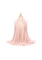 Moda Düz Elmas Boncuklar Kabarcık Şifon Hicap Şal Başkanı Sarar Hicap Kadın Light Pink Light Pink Çok Renkli