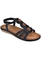 Pullman Comfort Kadın Sandalet Gj-15069 Siyah-siyah