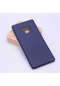 Kilifone - Samsung Uyumlu Galaxy Note 9 - Kılıf Mat Renkli Esnek Premier Silikon Kapak - Lacivert