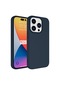 Ekılıf - İphone 15 Pro Max Uyumlu Kılıf İçi Kadife Koruucu Lansman Lsr Kapak - Lacivert