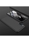 Kilifone - Xiaomi Uyumlu Mi 9 - Kılıf 3 Parçalı Parmak İzi Yapmayan Sert Ays Kapak - Siyah