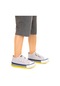 Kiko Kids Linen Cırtlı Erkek Bebek Keten Spor Ayakkabı Gri