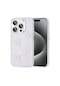 Mutcase - İphone Uyumlu İphone 15 Pro - Kılıf Kabartma Figürlü Parlak Eralli Silikon Kapak - Kalp