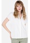 Colins Beyaz Kadın Tshirt K.kol Cl1068720 Q1.v1 Wht