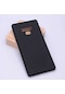 Kilifone - Samsung Uyumlu Galaxy Note 9 - Kılıf Mat Renkli Esnek Premier Silikon Kapak - Siyah