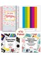 Bebek Anı Defteri Pembe Stickerlı + Çekim Ve Zeka Kartları Seti