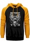 Deftones Diamond Eyes Sarı Renk Reglan Kol Kapşonlu Sweatshirt Sarı