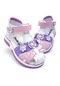 Beebron Ortopedik Kız Bebek Sandaleti Buket Serisi Bkt2409 Beyaz Lila Pembe