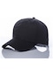 Bba Nefes Alabilen Çabuk Kuruyan Beyzbol Şapkası İşlemeli Güneş Şapkası Beyzbol Şapkası Siyah - Siyah