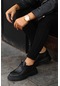 Shoetyle - Siyah Deri Bağcıklı Erkek Günlük Ayakkabı 101-9009-967-siyah