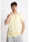 Adam Boxes O-yaka Cepli T-shirt Bolsillo - Açık Sarı-açik Sari