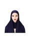 Tek Parça Anında Sarma Başörtüsü Nervürlü Jarse Eşarplar Anında Başörtüsü Moda Color 2 Color 2 Çok Renkli