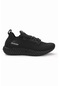 Dunlop 2303 Bağcıklı Yürüyüş Kadın Spor Ayakkabı Siyah