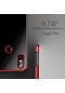 Tecno - Xiaomi Redmi Note 5 Pro - Kılıf Dört Köşesi Renkli Arkası Şefaf Lazer Silikon Kapak - Gold