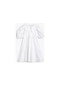 Koton Elbise Bebe Yaka Balon Kollu Pamuklu Beyaz 4skg80068aw 4SKG80068AW000