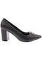 Dgn 20 Kadın S Tokalı Sivri Burun Topuklu Ayakkabı 20-1510-R1534