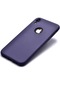 Tecno - İphone Uyumlu İphone Xr 6.1 - Kılıf Mat Renkli Esnek Premier Silikon Kapak - Lacivert