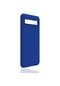Tecno - Tcl 10 Plus - Kılıf Mat Soft Esnek Biye Silikon - Mavi