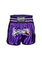 Dragondo Mt3075 Retro Neo Muaythai Şortu Mor Muay Thai Şort Mor