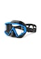 Yetişkinler İçin Dm600 Silika Jel Dalış Maskesi Yüzme Gözlüğü Dalış Ekipmanları Siyah Mavi