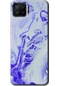 Oppo A73 Kılıf Hd Desen Baskılı Arka Kapak + Kırılmaz Cam - Cranny Liquid Wall
