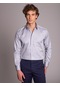 Dufy Gri Erkek Regular Fit Klasik Yaka Uzun Kol Gömlek - 35847