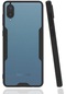 Kilifone - Samsung Uyumlu Galaxy A02 - Kılıf Kenarı Renkli Arkası Şeffaf Parfe Kapak - Siyah