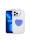 Kilifolsun iPhone Uyumlu 13 Pro Max Kılıf Kedi Figürlü Pop Soketli Ritmik Kapak Mavi