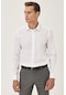 AC&Co / Altınyıldız Classics Erkek Beyaz  Ütülemesi Kolay Slim Fit Dar Kesim Klasik Yaka Pamuklu Gömlek
