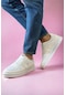Erkek Günlük Sneaker Rahat Spor Ayakkabı Beyaz-Beyaz