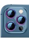 Noktaks - iPhone Uyumlu 11 Pro - Kamera Lens Koruyucu Cl-02 - Colorful
