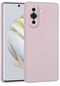 Kilifone - Huawei Uyumlu Nova 10 - Kılıf Mat Renkli Esnek Premier Silikon Kapak - Rose Gold