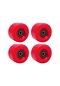 Homyl Inline Skate Wheel Pu Aşınmaya Dayanıklı Kırmızı Kırmızı