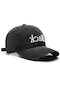 Yyp-aka Siyah Retro Sivri Şapka Açık Hava Güneş Koruma Beyzbol Şapkası