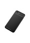 Tecno-iphone Uyumlu İphone 8 Plus - Kılıf Auto Focus Negro Karbon Silikon Kapak - Siyah