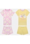 Penti Kız Çocuk Daisy Çok Renkli Pijama Takımı Pn56hn7r24ıy-mıx