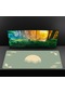 Japon Sümen Siyah Ve Kırmızı Mouse Pad Koi Balık Güneş Bulut Japonya Sanat Tt004499 400x900x3mm 10