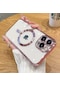 Magsafe Kılıf İçin Lüks Kaplama İphone Uyumlu 15 14 11 13 12 Pro Max Kablosuz Şarj Pink For İphone Uyumlu 13pro Max Pink